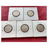 (5) Uncirculated Nickels - Keelboat/Peace/Westward Journey