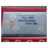 (4) U.S. Mint Uncirculated Sets - 1998-2001