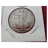 (5) Walking Liberty Half Dollars