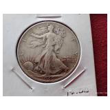 (5) Walking Liberty Half Dollars