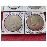 (10) Eisenhower Dollars