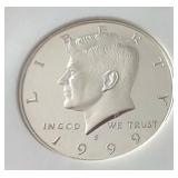 1999-S Silver Kennedy Half Dollar - PF69 Ultra Cameo
