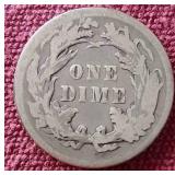 1889 Liberty Seated Dime