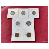(7) Mercury Dimes