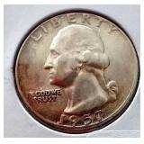 (6) 90% Silver Washington Quarters