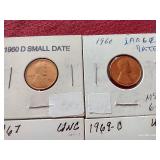 (10) Pennies - Mostly Uncirculated & Proof