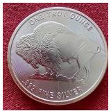 Buffalo 1 oz Silver Round