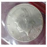 1969 Uncirculated Coins - (3) Philadelphia & (1) Denver