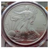 2021(W) American 1 oz Silver Eagle - PCGS MS70 First Day of Issue