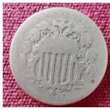 1867(?) Shield Nickel