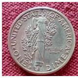 1939-D Mercury Dime