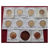 (11) Presidential Dollars