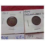 (11) Indian Pennies