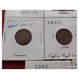 (11) Indian Pennies