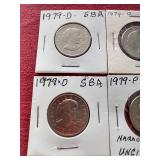 (8) Susan B Anthony Dollars