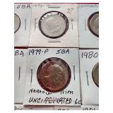 (8) Susan B Anthony Dollars