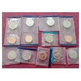 (9) Uncirculated Nickels - All Sealed