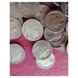 (35) Buffalo Nickels
