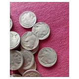 (35) Buffalo Nickels
