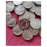 (35) Buffalo Nickels
