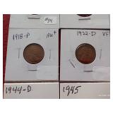 (12) Wheat Pennies - Some Nice Dates
