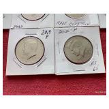 (10) Kennedy Half Dollars - Mostly Uncirculated