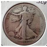 (3) Walking Liberty Half Dollars