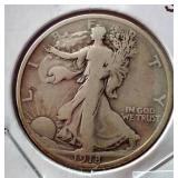 (3) Walking Liberty Half Dollars