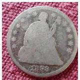 1858 Liberty Seated Half Dime