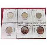 (6) Nickels - Mostly Uncirculated & Proof