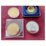 (4) Nice Reproduction Coins