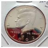 (4) Proof Kennedy Half Dollars