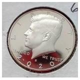 (4) Proof Kennedy Half Dollars