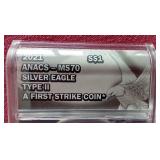 2021 American 1 oz Silver Eagle - ANACS MS70