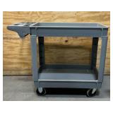 Heavy-Duty, Two-Shelf Utility Cart
