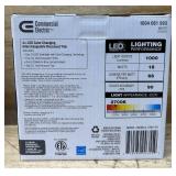 Commercial Electric 4 in LED Color Changing Interchangeable Recessed Trim lot of 4