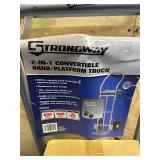 Strongway Hand Truck/Platform Truck, 600-Lb./800-Lb. Capacity