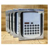Desktop Flipper Calculator lot of 5