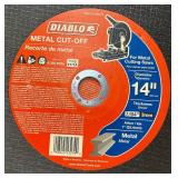 Diablo Metal Cut-Off 14  lot of 4