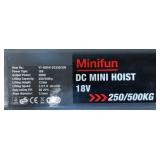 Minifun DC Mini Hoist 18V