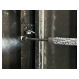 Northern Tool + Equipment Trailer Tongue Box, 34in. x 19in. x 18in. x 16in., Aluminum, Gloss Black, Paddle Latch Msrp $339.99