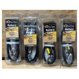 Deka Battery Cable Top Post Terminal 25 IN. Lot of 4