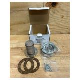 Chrome Filler-Strainer Breather Cap Assembly (lot of 2)