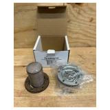 Chrome Filler-Strainer Breather Cap Assembly (lot of 2)