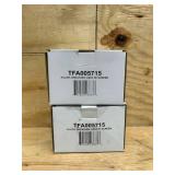 Chrome Filler-Strainer Breather Cap Assembly (lot of 2)