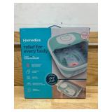 Homedics Easy Store Collapsible Footbath with Full Heat, Soothes Sore Tired Feet