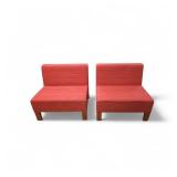 Bernhardt Armless Lounge Chairs