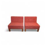 Bernhardt Armless Lounge Chairs