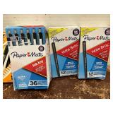 Paper Mate and Bic Clic Pens