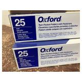 Teal Twin Pocket Folders